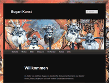 Tablet Screenshot of bugari-kunst.ch